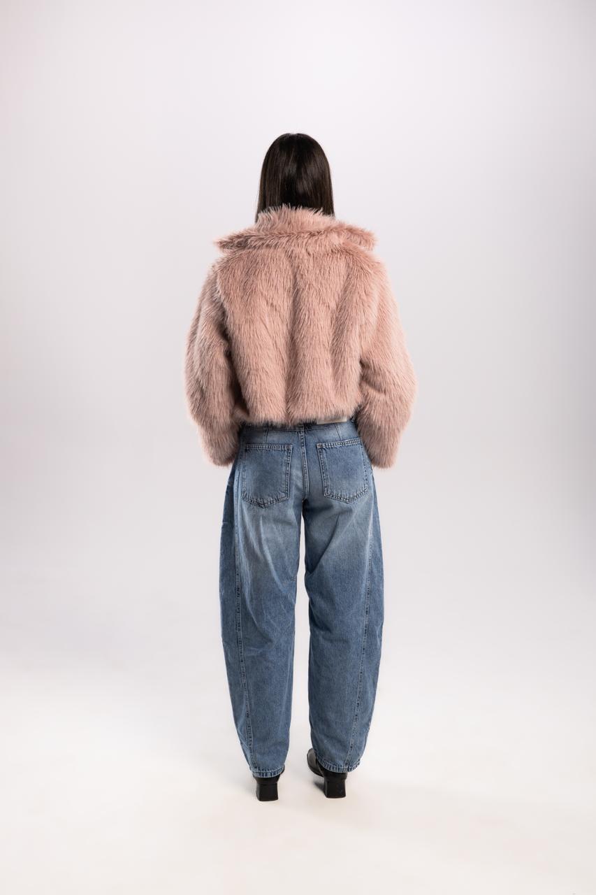 Short Fox Fur Jacket