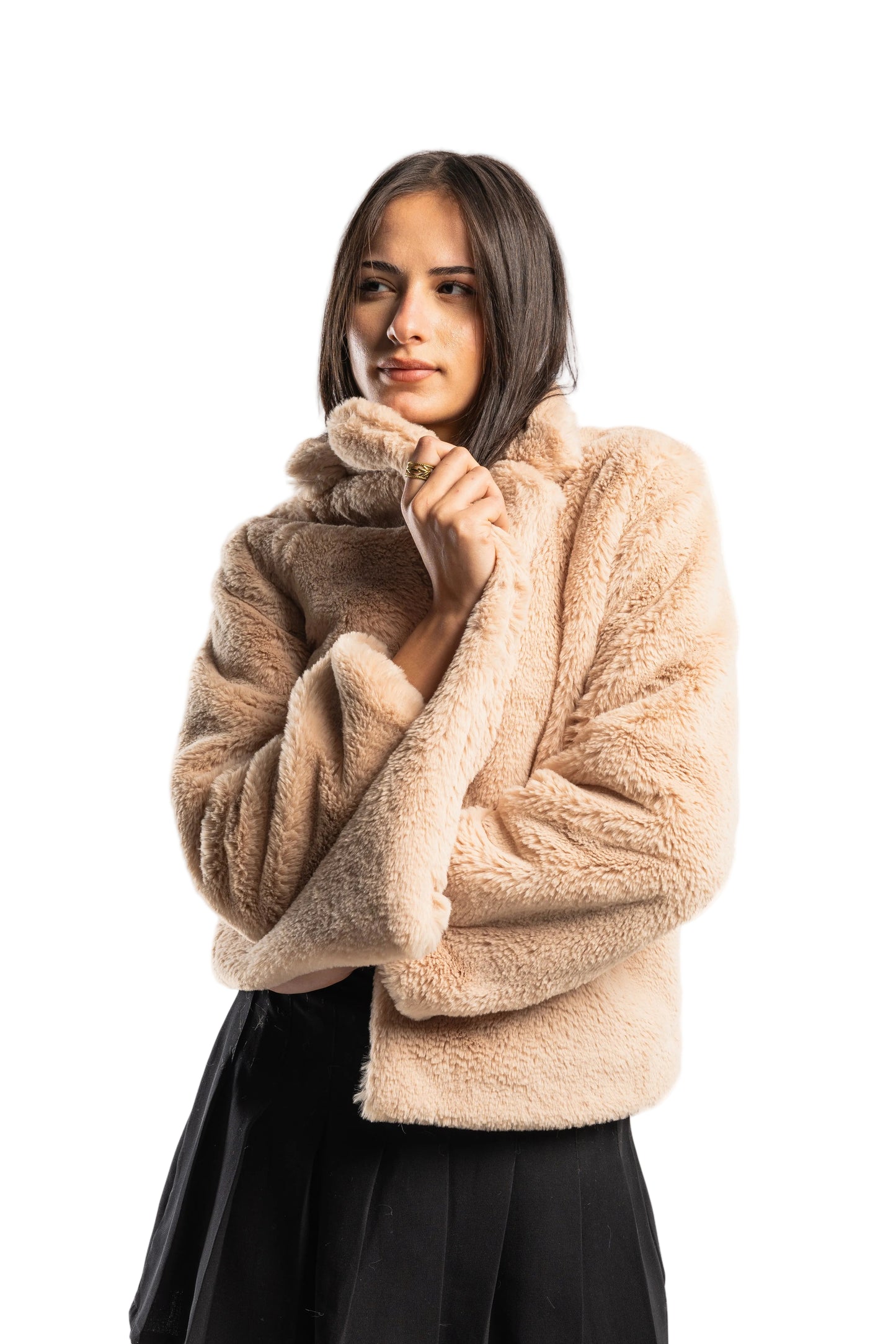 SHORT FUR JACKET
