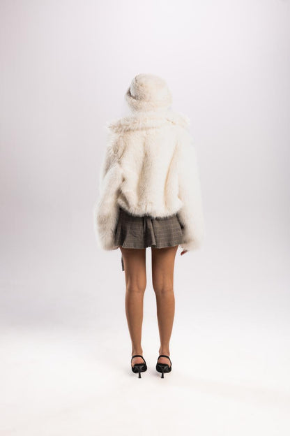 Short Fox Fur Jacket