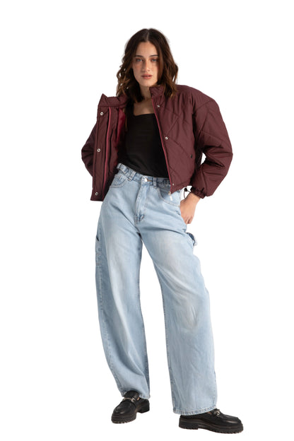 SHORT SAMBOKSA PUFFER JACKET