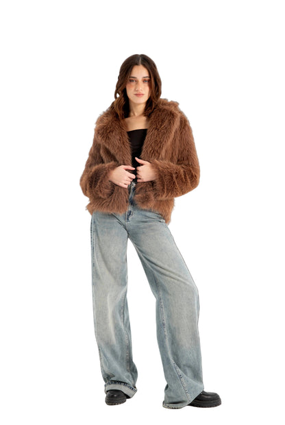 OPEN JACKET FUR FOX