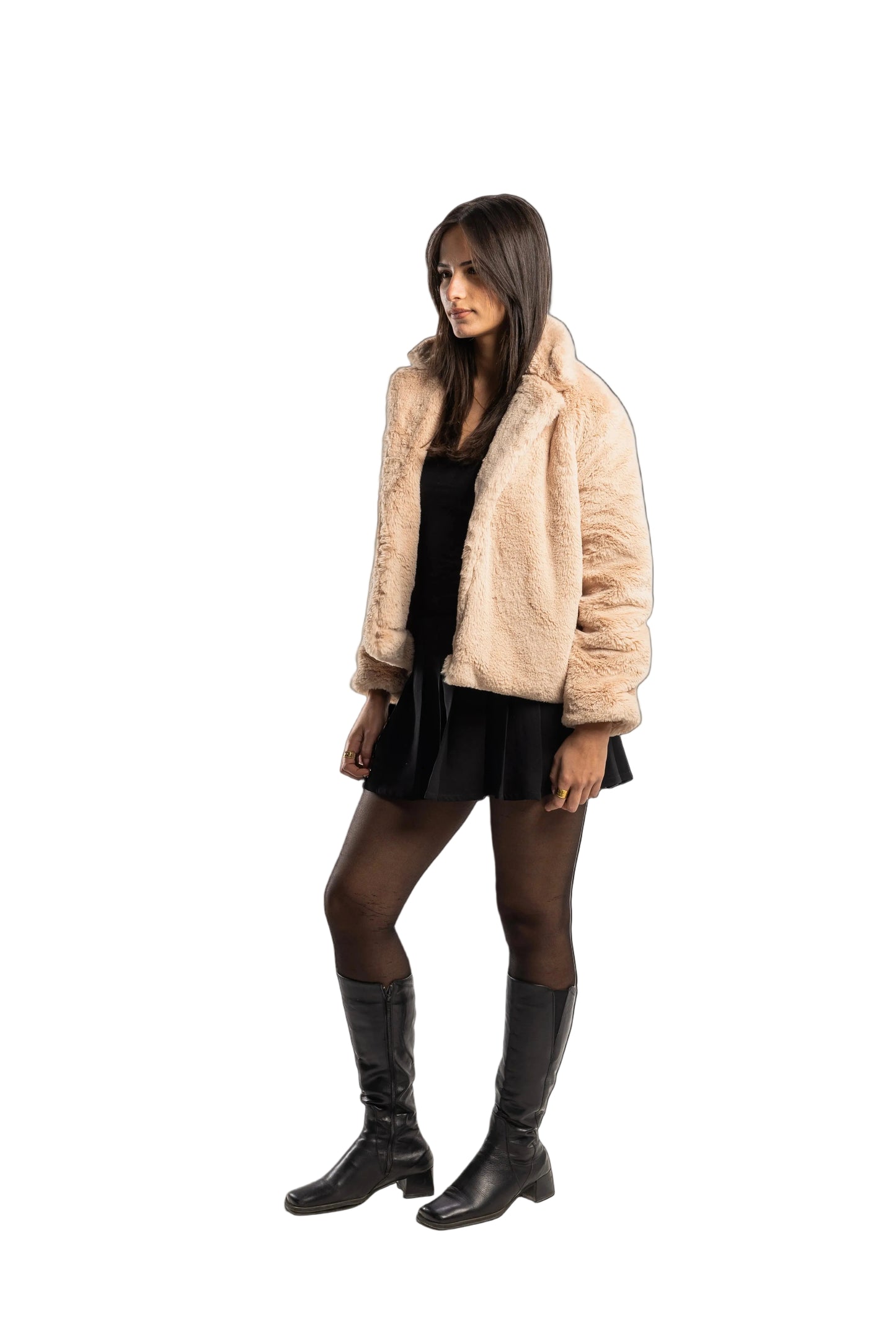 SHORT FUR JACKET