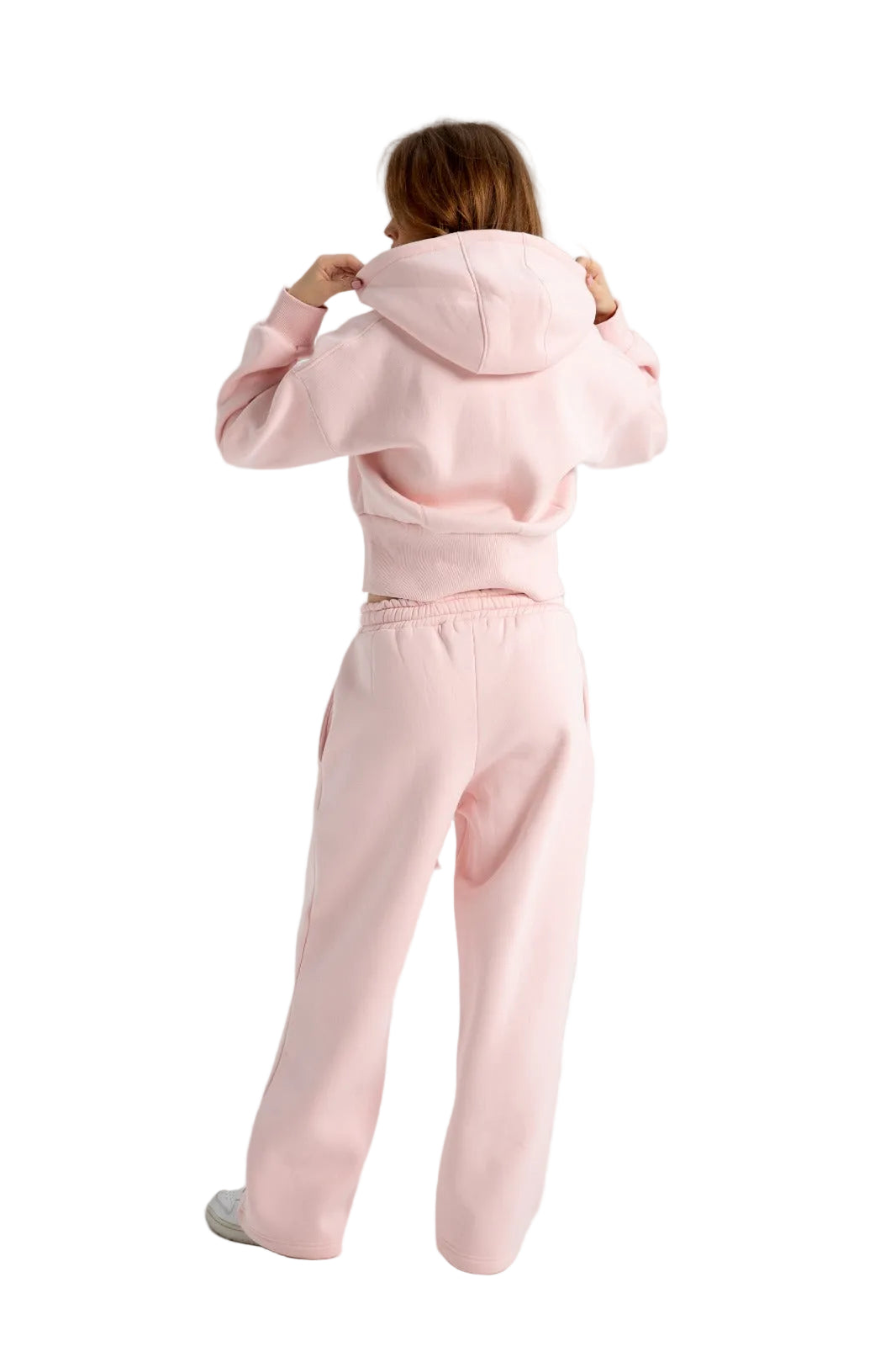 SUIT WITH DENIM LETTERS