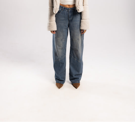 wide leg denim